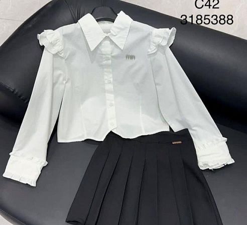 Блузка Meloria C42 white - делук