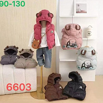 Жилетка Farbique 6603 brown - делук