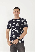 Футболка F.T.H F909 navy - делук