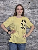 Футболка Newe NW347 l.yellow - делук