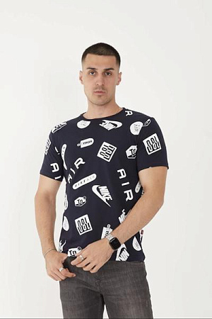 Футболка F.T.H F909 navy - делук