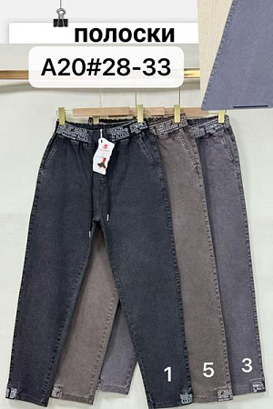 Джинсы Immei A20-3 grey - делук