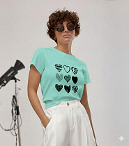 Футболка Iraopt IR192 mint - делук