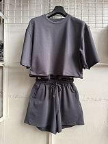 Костюм Mso 1249 grey - делук