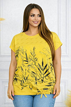 Футболка Elena&Vika 26012 yellow - делук