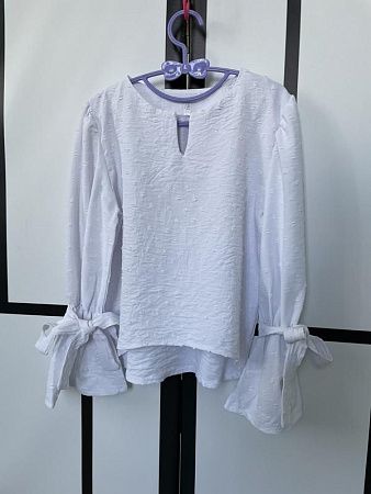 Блузка Kosmy K101 white - делук