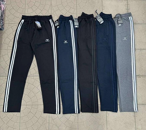 Штаны Спорт Mary Poppins 7413 black-grey - делук