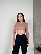 Топ Arina 1448 beige - делук