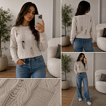 Свитер Arina 123 l.beige - делук