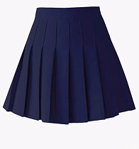 Юбка Karolina KR518 navy - делук