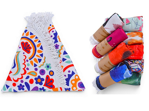 Полотенце Obuv Ok2 Підстілка для пляжу (99149) mix - делук