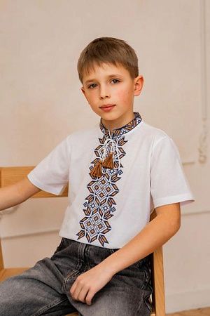 Вышиванка Miki Maki MM251 white - делук