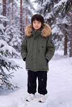 Куртка Delfinka 26213 khaki - делук