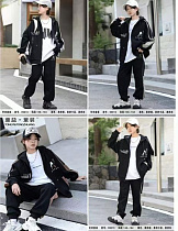 Костюм Спорт Major Kids 99015 black-white - делук