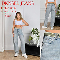 Джинсы Dknsel D2670 l.blue - делук