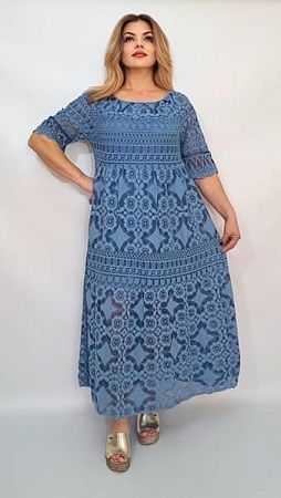 Платье Romeo Life 7181 blue - делук