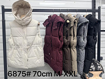 Жилетка Oukali 6875 black - делук