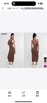 Платье Newjeans J0004 brown - делук