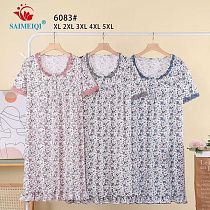 Ночнушка Saimeiqi 6083 grey - делук