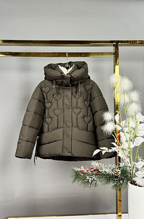 Куртка Delfinka 6609 khaki - делук