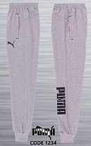 Штаны Спорт Azt 1234-6 l.grey - делук