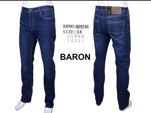 Джинсы God Baron 9246 blue - делук