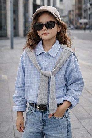 Рубашка Major FT2A22001 l.blue - делук