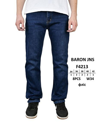 Джинсы Baron Jeans F4213 blue - делук