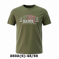 Футболка Liopt 2532-6 khaki - делук