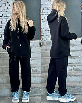 Костюм Спорт Karolina KR319 black - делук