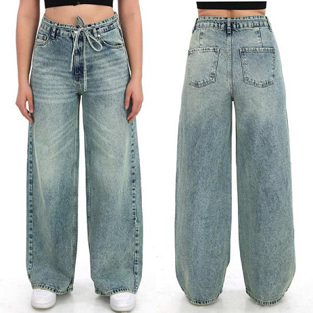 Джинсы Maxim Jeans 3223-1 l.blue - делук