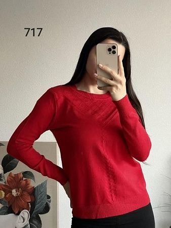 Свитер Fsn 717 red - делук