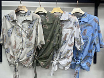 Рубашка Style Nadezhda 8715 khaki - делук