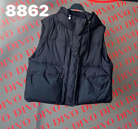 Жилетка Comod 8862 black - делук