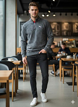 Свитер Moranny MR503 d.grey - делук