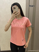 Футболка Fsn 7041 orange - делук