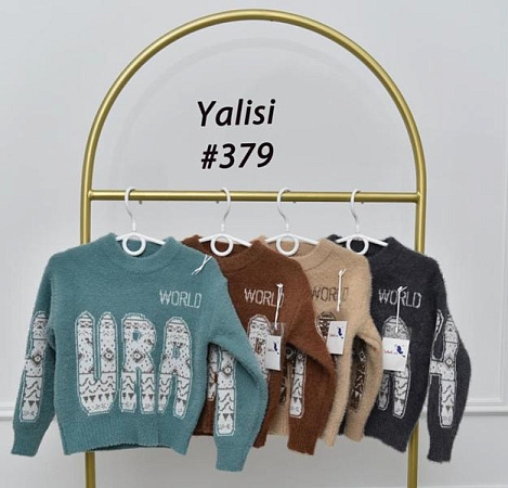 Свитер Yalisi 379 black - делук