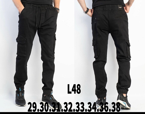 Штаны God Baron L48 black - делук