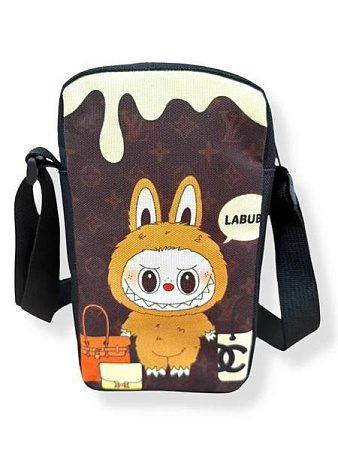 Бананка Fashion Bag NPN07-56 brown - делук