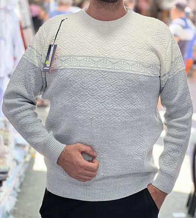 Свитер Nik 56504 l.grey - делук