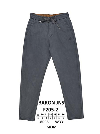 Штаны Baron Jeans F205-2 grey - делук