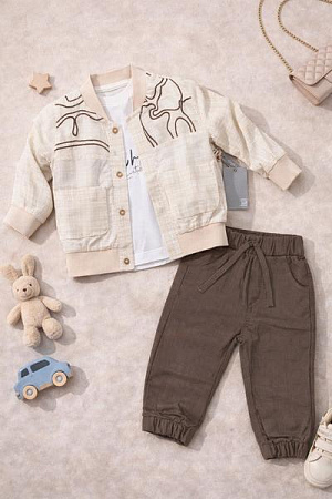 Костюм Major Kids 7723 beige - делук