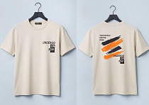 Футболка Dino DN46 beige - делук