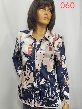 Рубашка Lida 060 blue - делук