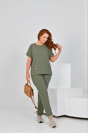 Костюм Iren Veles 1525 khaki - делук