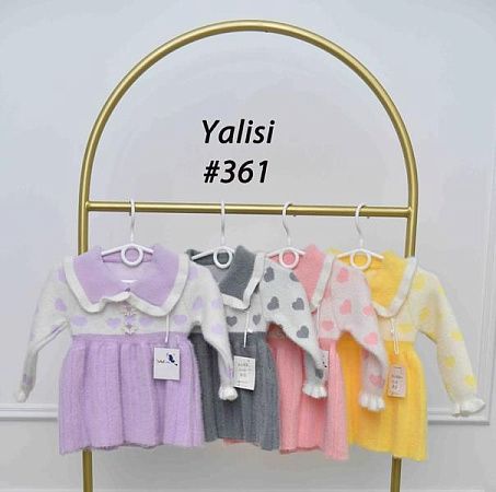 Платье Yalisi 361 pink - делук