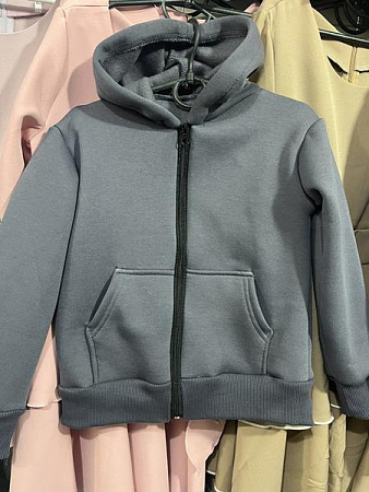 Кофта Спорт Moda School M327 d.grey - делук