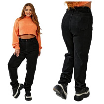 Джинсы Beki 280 black - делук