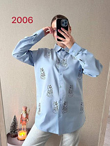 Рубашка Fsn 2006 l.blue - делук