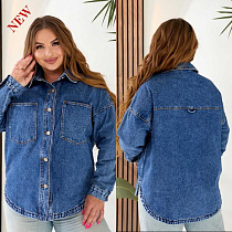 Рубашка Beki 463 blue - делук